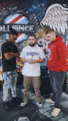 Inside BLNDD barbershop — Metairie, LA